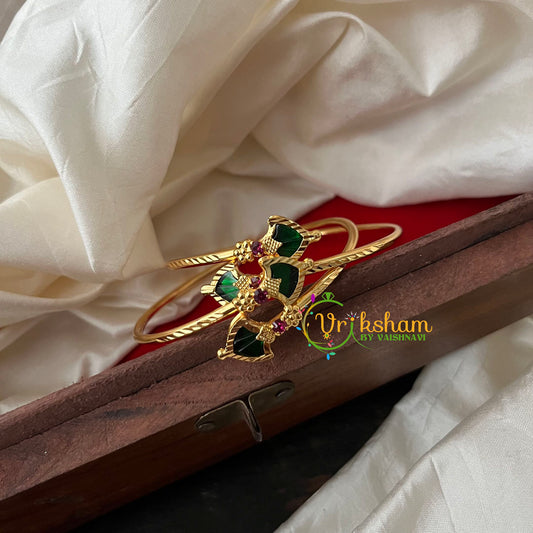 Palakka Bangles -Kerala Style Bangles-Green-Spear-G4271