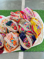 Return Gift Potli Bags -Hand Embroidered Potli bag -1 Piece-RG007
