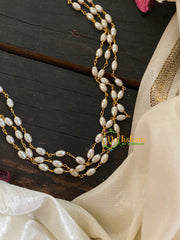 Three Layered Pearl Malai-G4708