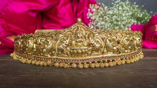 Gold Look Alike Lakshmi Hipbelt -G1883