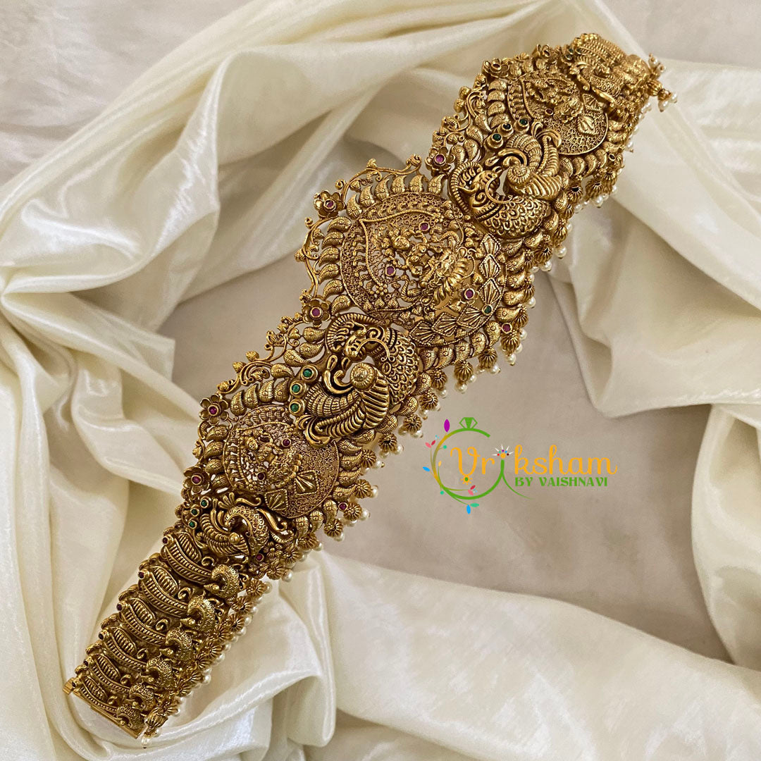 Premium AD Stone Lakshmi Bridal Hipbelt -G9844