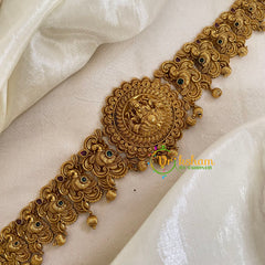 Premium AD Stone Lakshmi Bridal Hip Chain -G9841