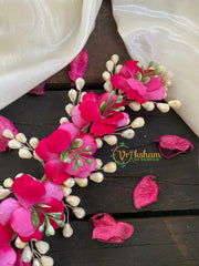 Rose Floral Veni with Beads- Hair Accessory-H131
