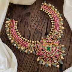 Precious Jadau Kundan Short Neckpiece -J1273