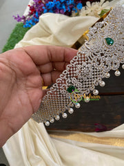 Exquisite Bridal American Diamond Hipbelt -3 Green-G2968