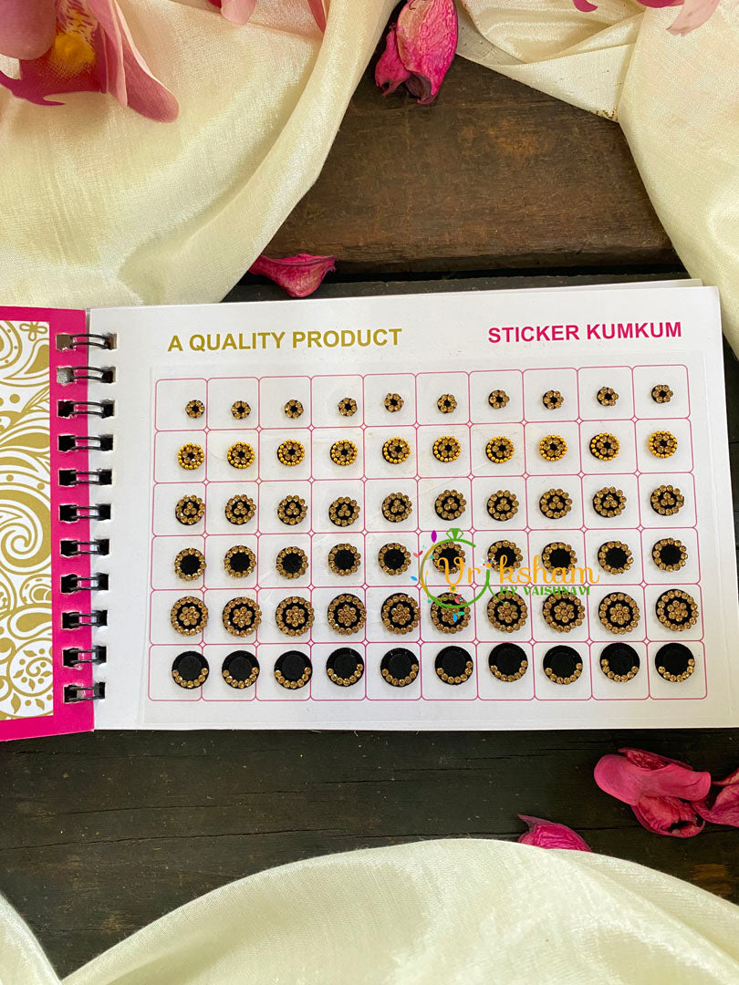 Bead Stone Sticker Bindi Book-Navya Short-BB076