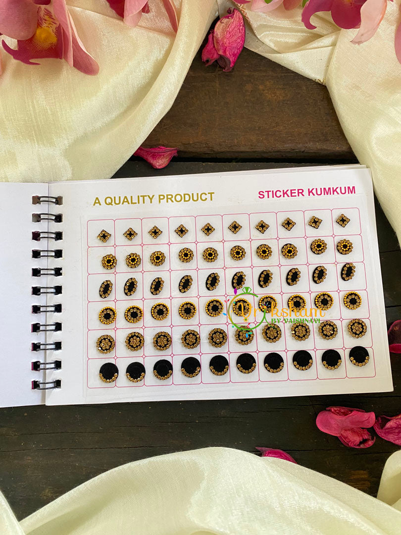 Bead Stone Sticker Bindi Book-Navya Short-BB076