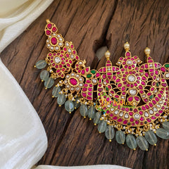 Jadau Kundan Choker Short Neckpiece -J1407