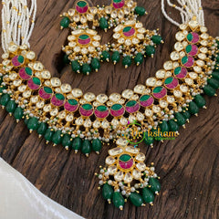 Precious Jadau Kundan Short Neckpiece -J1389