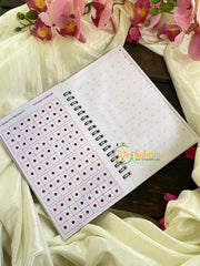 Daily Wear Maroon Sticker Bindi Book-Navya Long-BB092