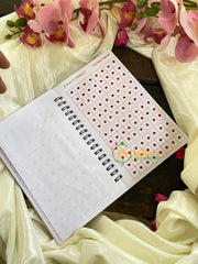 Daily Wear Maroon Sticker Bindi Book-Navya Long-BB092
