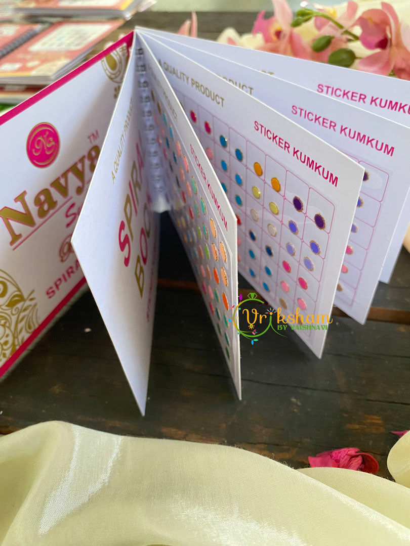 Plain Sticker Bindi Book-Navya Short-BB082