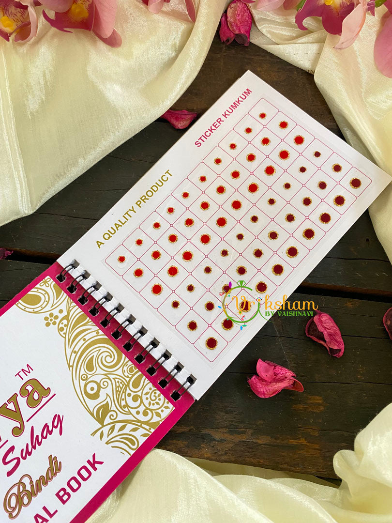 Plain Sticker Bindi Book-Navya Short-BB082