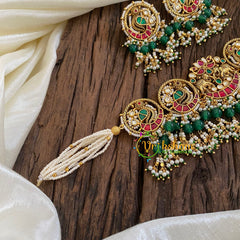 Precious Jadau Kundan High Neck Choker -J1416