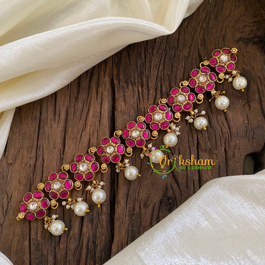 Precious Jadau Kundan High Neck Choker -J1415