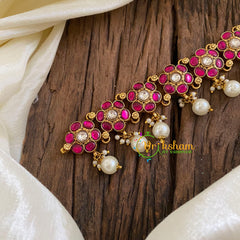 Precious Jadau Kundan High Neck Choker -J1415