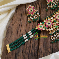 Precious Jadau Kundan High Neck Choker -J1413