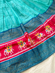 Blue Indian Traditional Girls Lehenga Set -VS830