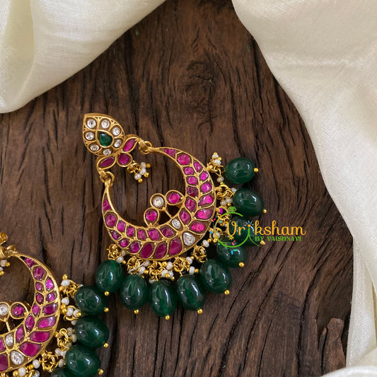 Precious Jadau Kundan Chandbali Danglers -J1312