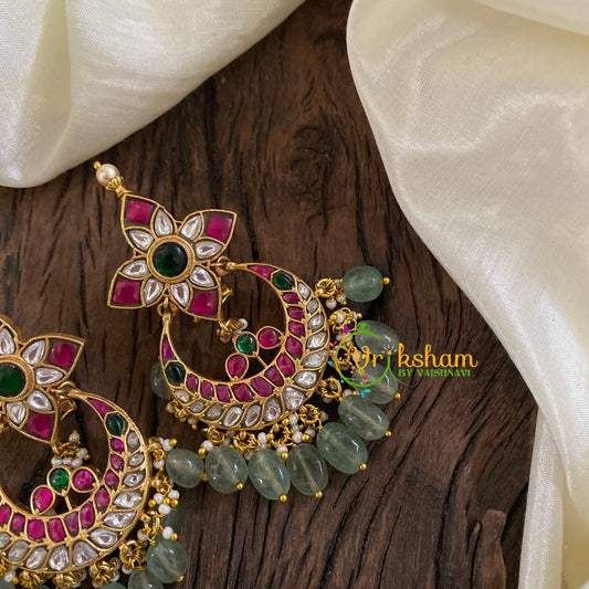 Precious Jadau Kundan Chandbali Danglers -J1315