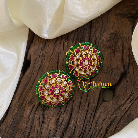 Precious Jadau Kundan Studs -J1306