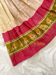 Pink and Half White Indian Traditional Girls Lehenga Set -VS806