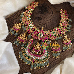 Precious Jadau Kundan Short Neckpiece -J1376