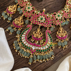 Precious Jadau Kundan Short Neckpiece -J1376