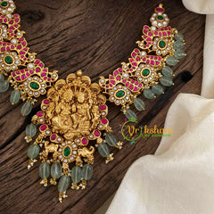 Precious Jadau Kundan Short Neckpiece -J1383