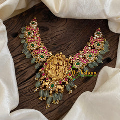 Precious Jadau Kundan Short Neckpiece -J1383