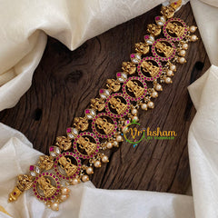 Laskhmi Jadau Kundan Choker Short Neckpiece -J1406