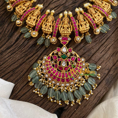 Precious Jadau Kundan Short Neckpiece -J1381