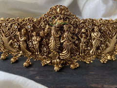 Premium Sri Krishna Temple Hipbelt -Antique hipbelt -G2269