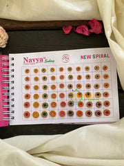 Cocktail Stone Sticker Bindi Book-Navya Short-BB026