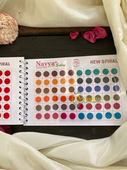 Plain Color Bindi Book-Big Size-Navya Short-BB029