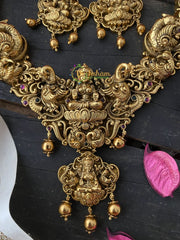 Exquisite Lakshmi Temple Choker -Intricately Designed -G1612