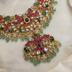 Jadau Kundan Short Neckpiece-J990