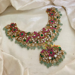 Jadau Kundan Short Neckpiece-J990