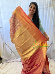 Mauve Pink Silk Saree-Kanchi Silk Saree-VS353