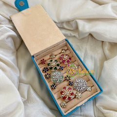 Kalamkari Jewelry Organizer Box - Set 8-RG108