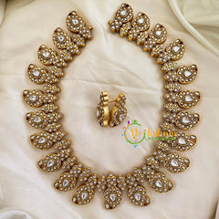 Exquisite Kundan Jadau Maanga Neckpiece -J809