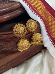 Temple Bridal Jhumkas-Ganesh-G5131