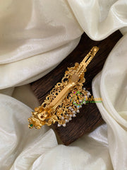 Premium Gold AD Stone Hair Clip -H519