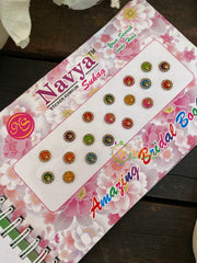 Cocktail Stone Sticker Bindi Book-Navya Short-BB110