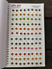 Stone Sticker Bindi Book- Color bindis -G2308