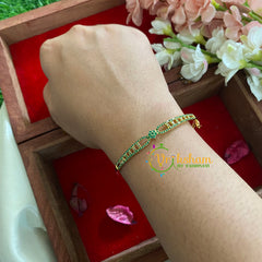 American Diamond Bracelet-Green-G5192