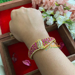American Diamond Bracelet-Pink-G5284
