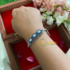 American Diamond Bracelet-Blue-g5187
