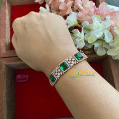 American Diamond Bracelet-Green-G5258