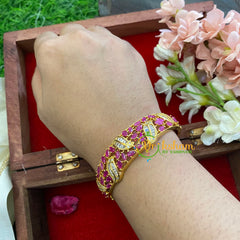 American Diamond Bracelet-Pink-G5237